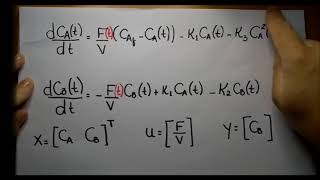 Exercício resolvido Linearização de Modelos Matemáticos Aula síncrona [upl. by Nerhtak673]