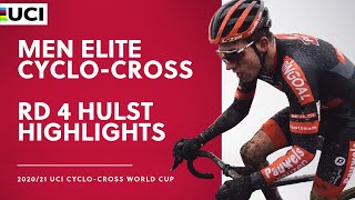 Round 4  Men Elite Highlights  202021 UCI Cyclocross World Cup  Hulst [upl. by Humphrey]