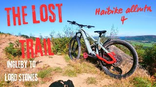 The Lost Trail Ingleby to Lord Stones via chop gate carpark  Haibike Allmtn 4 EMTB [upl. by Derril]