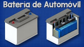 ¿Cómo Funciona una Batería de Automóvil [upl. by Nonnaehr859]