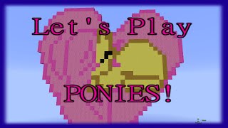 Minecraft PC Mine Little Pony 52 Fluttershy [upl. by Sib116]