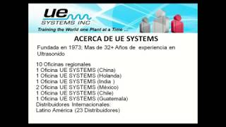 UE Systems Webinar  Monitoreo De Condicion en Motores Electricos [upl. by Atalanta]