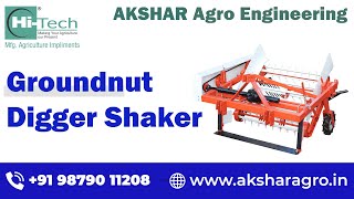 Groundnut Digger Shaker by Akshar agro Engineering Rajkot  Best seller [upl. by Cantlon]