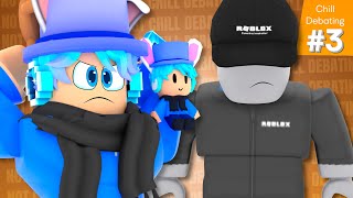 iSMasterRoblox VS TheAlex2828  ¿EL MERCADO NEGRO DE ROBLOX ¿PROBLEMAS  Not Chill Debating 1X03 [upl. by Lorou]