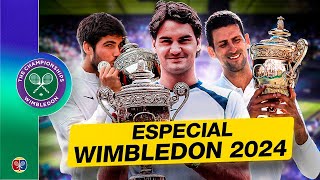 ESPECIAL WIMBLEDON 2024 I ¿QUIÉN ES EL FAVORITO POSIBLES SORPRESAS CURIOSIDADES Y MUCHO MÁS [upl. by Zorana]