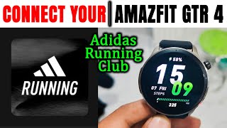 How To Connect Amazfit To Adidas Running App Run Tracker 🏃‍♂️ [upl. by Nwadahs]