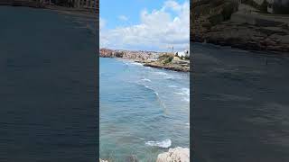 SITGES BEACH BARCELONA IN CATALONIA SPAIN [upl. by Hayidah]