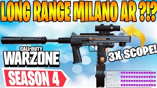 Milano 821 LONG RANGE AR BUILD with Axial Arms 3X COD Class Setup Longshot Gameplay Warzone [upl. by Anihs]