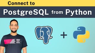 Connect to PostgreSQL from Python Using SQL in Python  Python to PostgreSQL [upl. by Yor539]