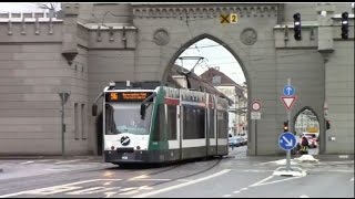 Potsdam Tramways Route 96 Potsdam Hbf to Viereckremise [upl. by Sonnnie]