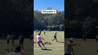 Insane Serve  Point 🤯 spikeball roundnet premierspike [upl. by Naitsihc]