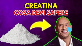 CREATINA SPIEGATA UNA VOLTA PER TUTTE [upl. by Mirilla]