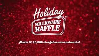 Holiday MILLIONAIRE RAFFLE  de la Loteria de la Florida [upl. by Uthrop]