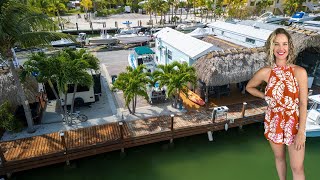 399000  Waterfront RV Lot  Key Largo FL SOLD IN A WEEK [upl. by Aerdnak520]