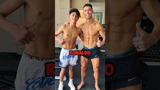 Sueños de boxeo versus legado futbolístico un dilema padrehijo 🧐ll ronaldo shorts viral [upl. by Annasus]