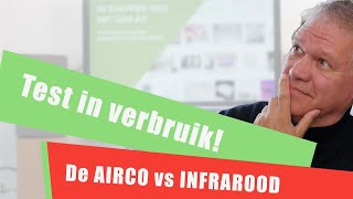 52 Wat is zuiniger in stroomverbruik De airco of infrarood [upl. by Mehetabel]