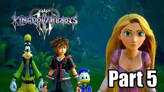 Kingdom Hearts 3 PS4 PRO Gameplay Walkthrough Part 5  Kingdom of Corona No Commentary [upl. by Akeret]