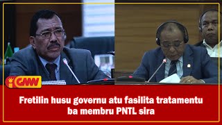 FRETILIN husuGovernu atu Fasilita Tratamentu ba membru PNTL sira [upl. by Phelps]