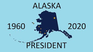 Alaska Presidential Election Areas 19602020 [upl. by Gearhart89]