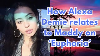 How Alexa Demie relates to Maddy on ‘Euphoria’ [upl. by Terrel]