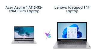 🔥 Acer Aspire 1 vs Lenovo IdeaPad 1  Which One Wins 🔥 [upl. by Virg]