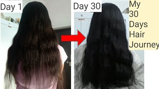 How i Went from Thin to Thick Hair in 30 Days My thick hair Journey Glow Yourself💄 [upl. by Nosiaj]