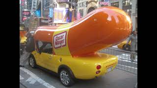 Oscar Mayer Mini Wienermobile rollover crash  Illinois State Police Dispatch 72224 [upl. by Marler437]