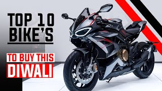 TOP 10 New Launch Bikes to Buy This Diwali  Price Under 15 Lakh to 2 Lakh [upl. by Amjan]