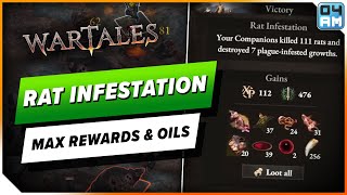 Wartales Expert Rat Infestation amp Oils Guide  Clear All Outgrowths amp Get Max Rewards Easy [upl. by Layap]