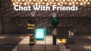 How to chat with friends in Minecraft Simple Voice Chat Mod [upl. by Otti503]