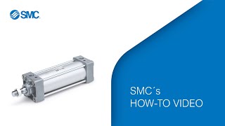 SMC MB  Air cylinder maintenance procedure [upl. by Prunella]