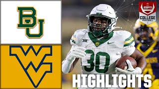 Baylor Bears vs West Virginia Mountaineers  Full Game Highlights  ESPN College Football [upl. by Tratner]