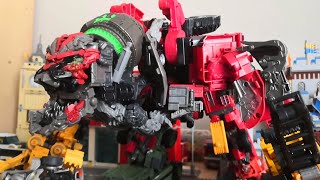 Transformers Studio Series Constructicons and Devastator stop motion 500 subs special [upl. by Ahsinrad]