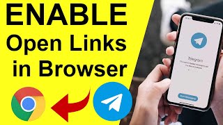 How to Open Telegram Link in Default Web Browser instead of app [upl. by Archer]