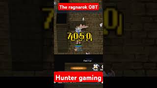 Hunter test damage double strafe  The ragnarok OBT theragnarok ragnarokmobile ragnarokonline [upl. by Fanchie320]