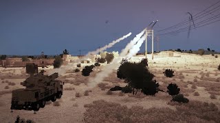 ARMA 3 Pantsir S1 Air Defense missile gun system in action  Russian army [upl. by Oruasi]