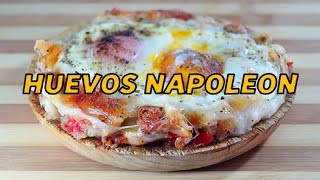 Huevos Napoleon receta fácil rápida y sabrosa [upl. by Husha267]