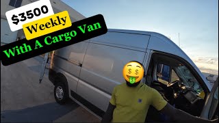 Cargo Van Driver Owner Operator Making 3500 Weekly otr cargovanbusiness [upl. by Rehteh]