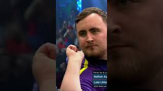 Luke Littler Throws 9Darter at the World Series 😳 [upl. by Millar]