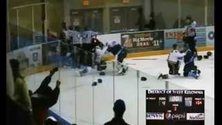 Vernon Vipers Line Brawl [upl. by Gaulin886]