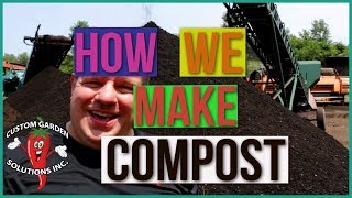 Compost Field Trip  Organic Garden Compost Mix Great For Vegetable Gardens [upl. by Rik]