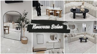 🖤NOUVEAU SALON  Salle à manger Tendance salon salleamanger nouveldeco [upl. by Linis446]