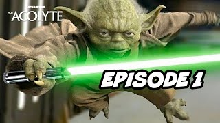 Star Wars The Acolyte Episode 1 Breakdown WTF Moments and Easter Eggs [upl. by Hgielar]