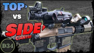 TOP vs SIDE canted dot for your ACOG [upl. by Ailem]