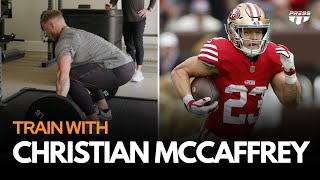 Christian McCaffrey Prepares For NFL Training Camp w This Explosive Workout [upl. by Leila]