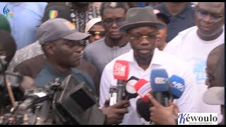 Plage Ance Bernard  Occupations du littorale Les revelations de OPusmane Sonko [upl. by Leesen]