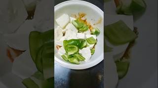 Paneer amp Capsicum Sabji paneerrecipe paneercapsicummasalaytshortsshrtsviralvegrecipessubscribe [upl. by Ahsiym]