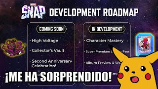 Esperaba poco ¡y me ha Sorprendido  Nuevo Roadmap de MARVEL SNAP [upl. by Ientirb937]