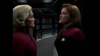 Admiral Janeways Tells Captain Janeway About the Future [upl. by Slrahc]