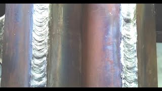 Stick Welding  Arc Welding with Lincoln Excalibur 7018 rods [upl. by Nerej]